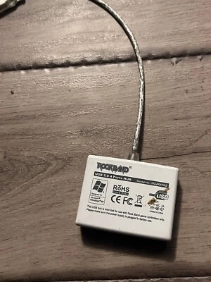Rock Band USB 2.0 4 Ports Hub HU2K41N2 Dongle Adapter Windows XP - Image 1 of 4