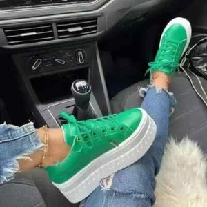2025 Mujer Zapatillas De Tenis Traspirables Casual Moda Zapatos Para Correr - Foto 1 di 30