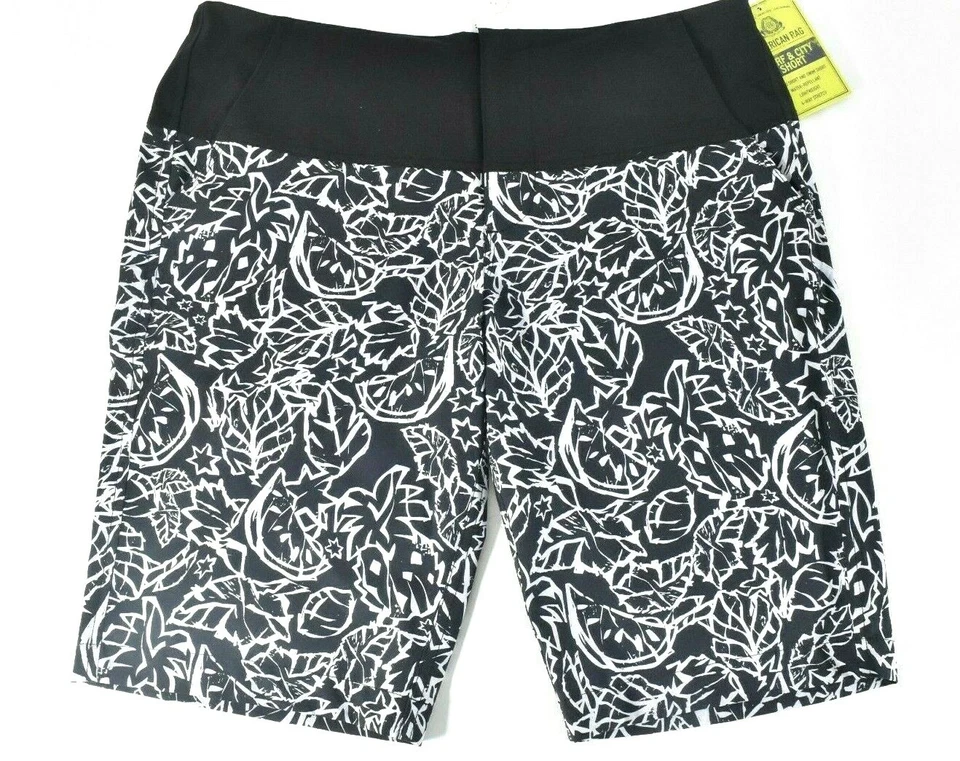 Pantalones Cortos de Tabla American Rag Para Hombres Negros 31 Nuevos Surf City Board y Baúl de Natación Playa Foto 1 de 4