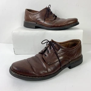 Josef Seibel Oxfords Shoes Men’s Size 11-11.5 Brown Leather Comfort 45 EU - Picture 1 of 11