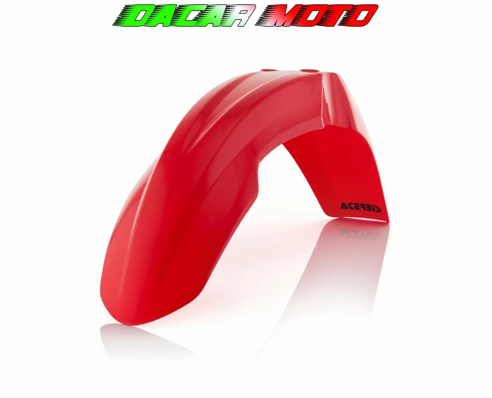 Guardabarros delantero rojo Acerbis para Honda CRF 450 X 2005 2006 2007 2008 2009 Foto 1 de 1