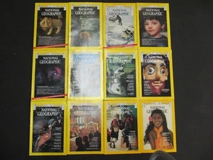 National Geographic magazine Lot 1974 Complete Year! 12 Issues! - Picture 1 of 3