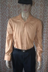Croft & Barrow Mens long sleeve Dress Shirt 55 cotton 45 poly 16-34/35 Indonesia - Picture 1 of 4