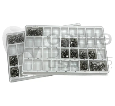 Juego x 275 Banda Molar Única No Convertible Roth 0.22 / 3M tamaños desde #34.5-40.5 Foto 1 de 4