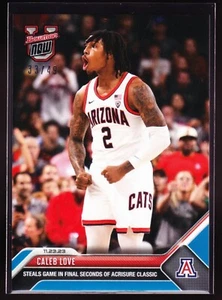 Caleb Love Arizona Cats Beat Michigan State 2023 Bowman U Now #8 Blue 33/49 - Picture 1 of 2