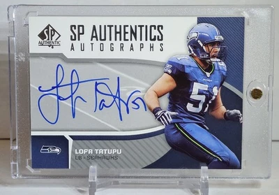 2006 Upper Deck SP Authentics Lofa Tatupu On Card SP Auto - Image 1 of 2