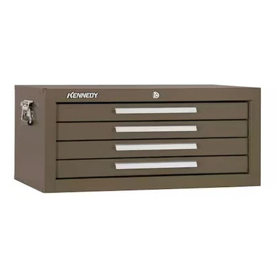 Cajonera intermedia Kennedy 2604B Signature Series, 4 cajones, marrón, acero, Foto 1 de 2