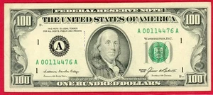 1985^^$100^^Federal Reserve Note^^VF^^ - Picture 1 of 2