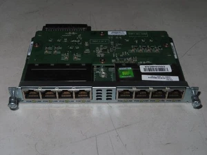 Cisco EHWIC-D-8ESG-P 8-10/100/1000 High Speed WIC Eth Switch - Picture 1 of 2