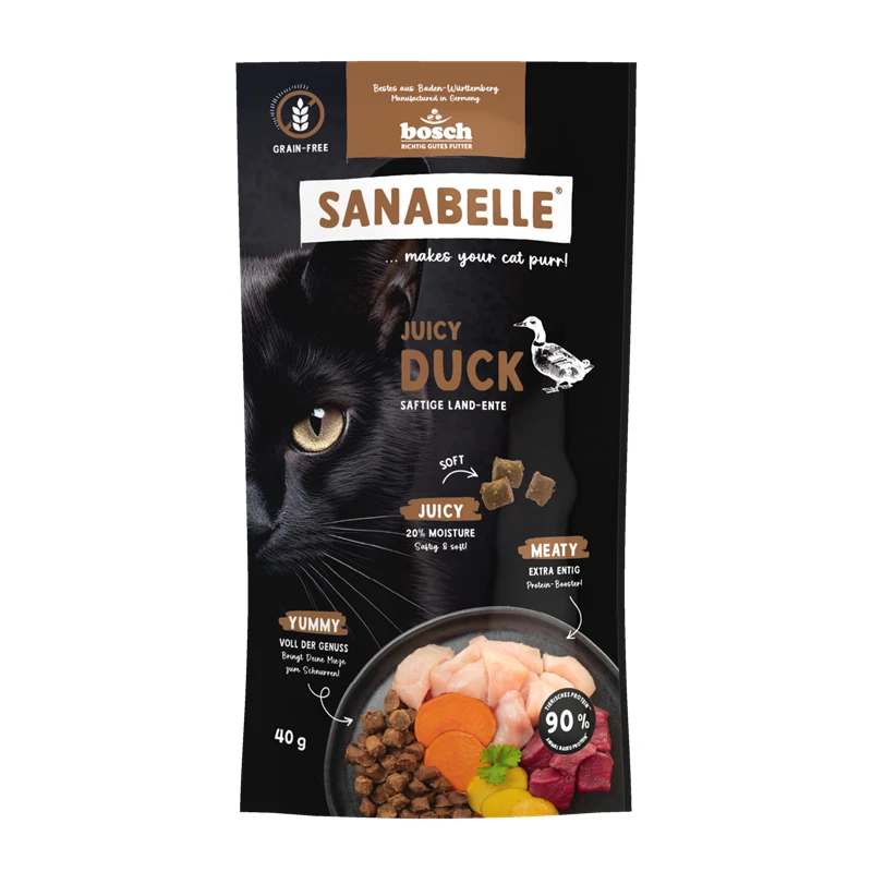 Sanabelle Juicy Land-Ente 40 x 40g - Bild 1 von 1