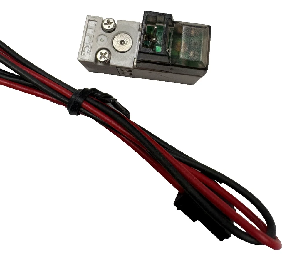 TPC 12v 1.0w Solenoid Coil c/w cable and screws - Image 1 of 3