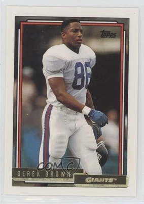 1992 Topps Gold Derek Brown Derek V Brown #720 Rookie RC - Image 1 of 2