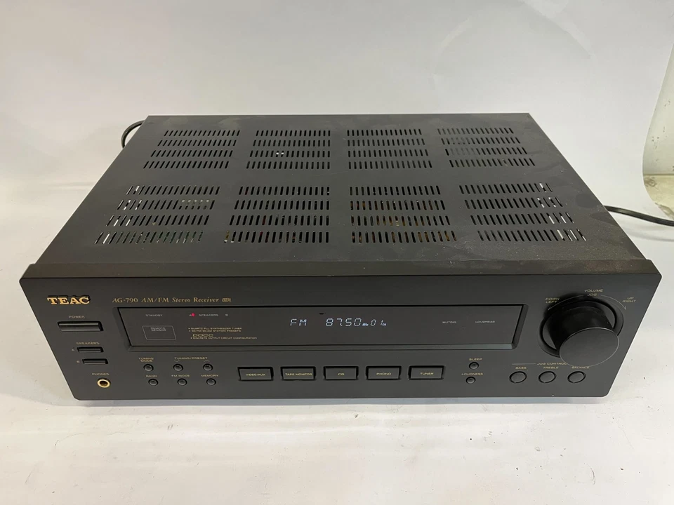 Teac AG-790A AM/FM 2-Channel Stereo Receiver Tuner - NO REMOTE - Image 1 of 3