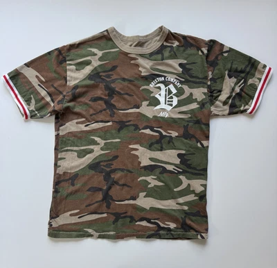 Camiseta BRIXTON Rawson Manga Corta Cuello Redondo Camuflada Para Hombres Timbre Pequeño Foto 1 de 4