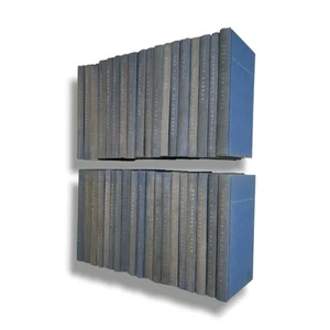 The Yale Shakespeare Set Posten 37 Hardcover blaue Bücher klassische Bibliothek Dekor - Bild 1 von 10