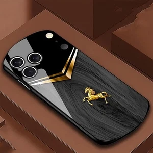 Melvinklein Horse Magnetic Tempered Glass Case for Iphone 17/16/15 ProMax - Picture 1 of 16