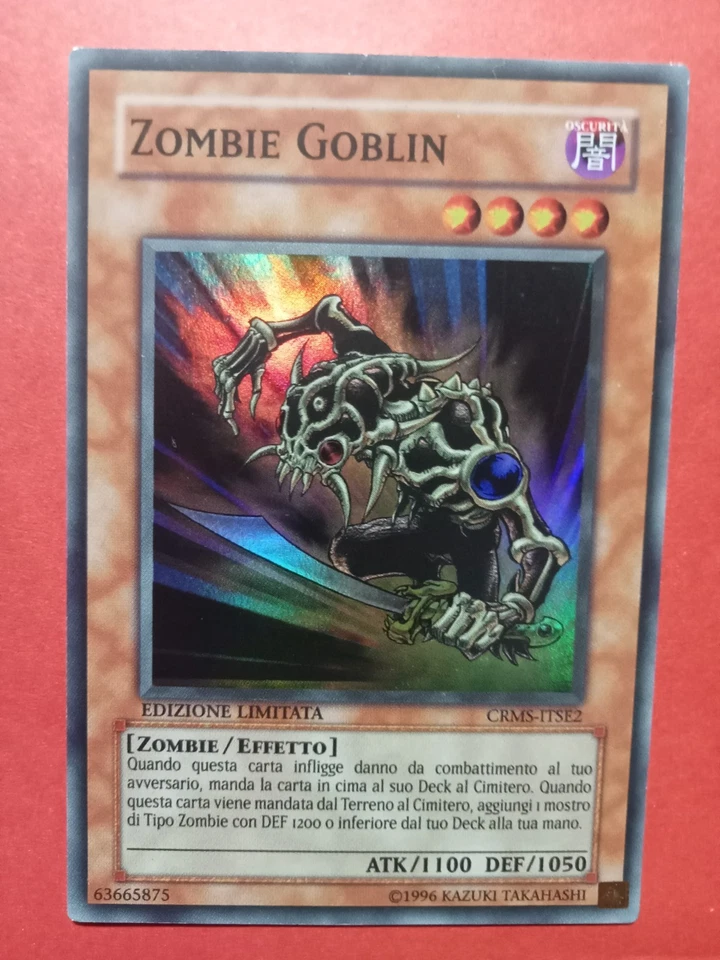 Yu-Gi-Oh! ZOMBIE GOBLIN - SuperRara -🇮🇹 - PREZZO BASSO + OMAGGIO 😮 - Immagine 1 di 1