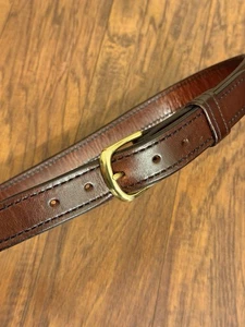Cinturón Mitch Rosen Marrón 35 BHL Hecho en USA 1/4 M 62286 - Imagen 1 de 18