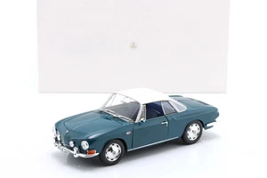 KARMANN GHIA Coupe Type 34 1961 Sea blue w/white roof -  1/18 Norev - Picture 1 of 9