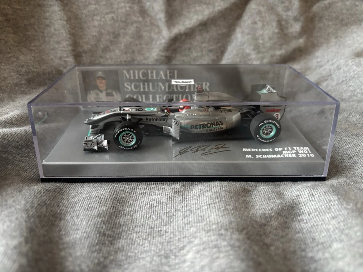 MINICHAMPS Michael Schumacher Mercedes GP Diecast Racing Cars for