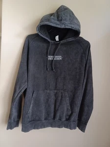 Noah Kahan Black/Gray Vintage Wash Stick Season Tour Hoodie Adult Size Large - Picture 1 of 8