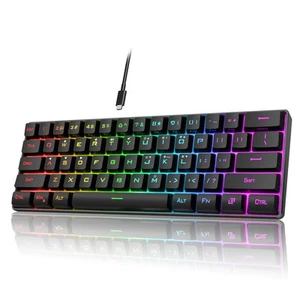 Klawiatura do gier RedThunder AZERTY z podświetleniem RGB, - towar B - Zdjęcie 1 z 1