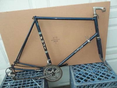 Cuadro de bicicleta de carretera Fuji Royale vintage Japón Foto 1 de 4
