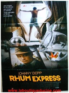 RHUM EXPRESS Affiche Cinéma / French Movie Poster JONNHY DEPP AMBER HEARD - Imagen 1 de 1