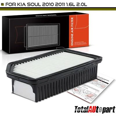 Nuevo filtro de aire del motor para Kia Soul 2010-2011 L4 1,6 L L4 2,0 L delantero izquierdo o derecho Foto 1 de 4
