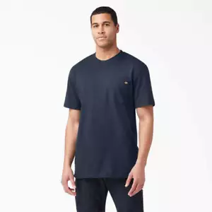 Dickies Short Sleeve Heavyweight Pocket Tee. Dickies Pocket T WS450 DN Dark Na - Picture 1 of 3