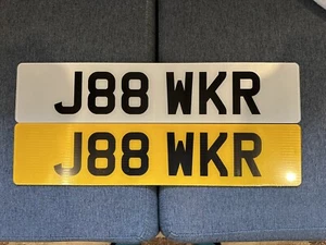 J88 WKR Private/Cherished Number Plate JACK JAY JOE WALKER JOKER inc Plates - Picture 1 of 4