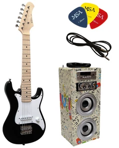 E-Gitarre Kinder ST-Set + 20Watt Verstärker inkl. Bluetooth - Spielen zur Musik - Bild 1 von 4