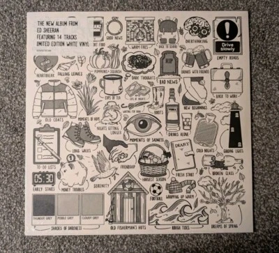 Ed Sheeran Autumn Variations 2023 LP New Limited Edition White Vinyl  - Image 1 of 3