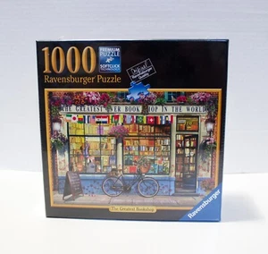 The Greatest Bookshop 1000 pezzi puzzle Ravensburger 2020 12+ anni NUOVO - Foto 1 di 7