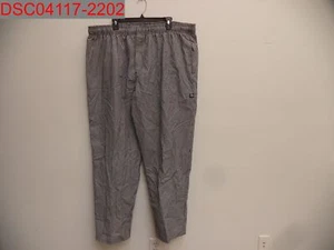 NWOT - Chef Works Men's Black & White Small Check Basic Chef Pant, Size 4XL - Picture 1 of 8