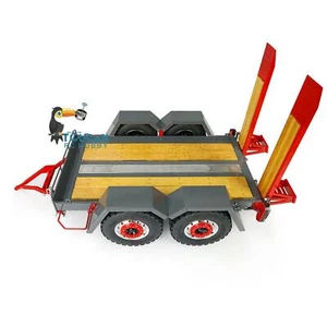 Metal Trailer Plate For 1/14 LESU Skid Steer Hydraulic Loader RC Model - Picture 1 of 12