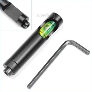 20 mm Picatinny metal mira táctica nivel espiritual anillo soporte de montaje herramienta - Imagen 1 de 4