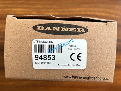 1PC Brand New Banner LTF12UC2LDQ Laser Sensor  FedEx or DHL or UPS - Image 1 of 3