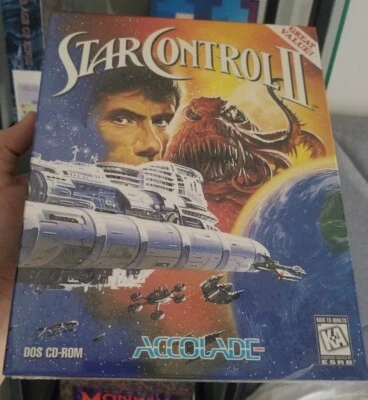 Star Control II 2 by Accolade in 1992 DOS CD-ROM PC Game  FACTORY SEALED  - Image 1 of 4