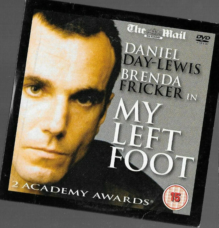 1 newspaper promo DVD DANIEL DAY LEWIS FILM my left foot brenda fricker movie - Image 1 of 2