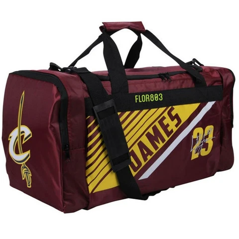 NBA Cleveland Cavaliers #23 Gym Travel Luggage Duffel Bag Cover
