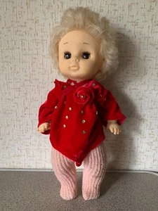 Vintage Sowjetische Puppe im Gewand 43 sm. UdSSR Spielzeug - Bild 1 von 24