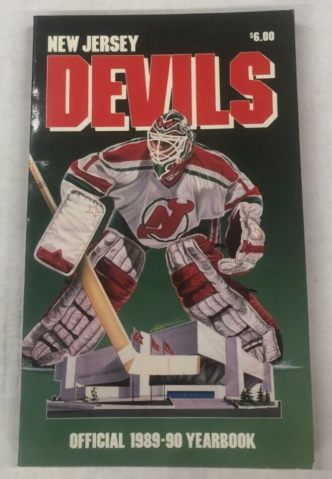 1989-90 New Jersey Devils Yearbook / Media Guide RARE...Great Condition!!! - Image 1 of 1