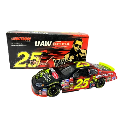 Action Nascar RCCA Joe Nemechek #25 UAW Delphi Uncle Kracker Chevy 1:24 Diecast - Image 1 of 4