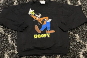 Vintage Disney Goofy Pullover Sweater Medium Kids Amazing Rare! Made In USA - Picture 1 of 5