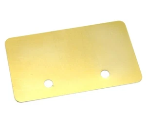 GENUINE FENDER JAZZMASTER GUITAR PICKUP SHIELD BRASS NOISE CORRECTION 0054439049 - Picture 1 of 1
