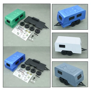 Mini remolque autocaravana modelo 1 pieza para oruga de coche de radiocontrol TRX4M - Imagen 1 de 31