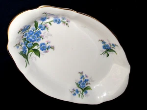 Vintage Royal Albert Forget Me Not Bone China Serving Bowl Dish England As New - Picture 1 of 20