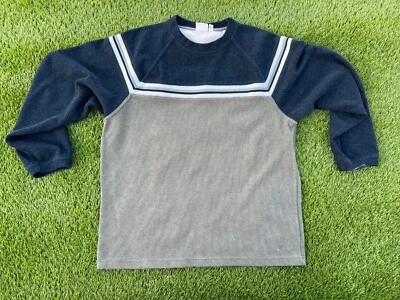 Suéter suéter mediano vintage Y2K lateral cuello redondo para hombre Foto 1 de 4