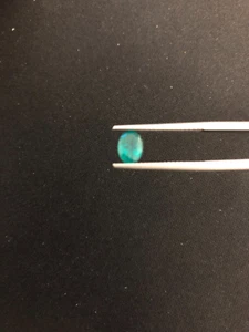 Emerald, Chatham, Oval, .62 ct. 7X5mm, A+ - Picture 1 of 2